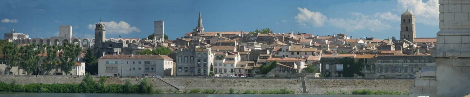 France Arles Sur Rhone Panorama-130729-2